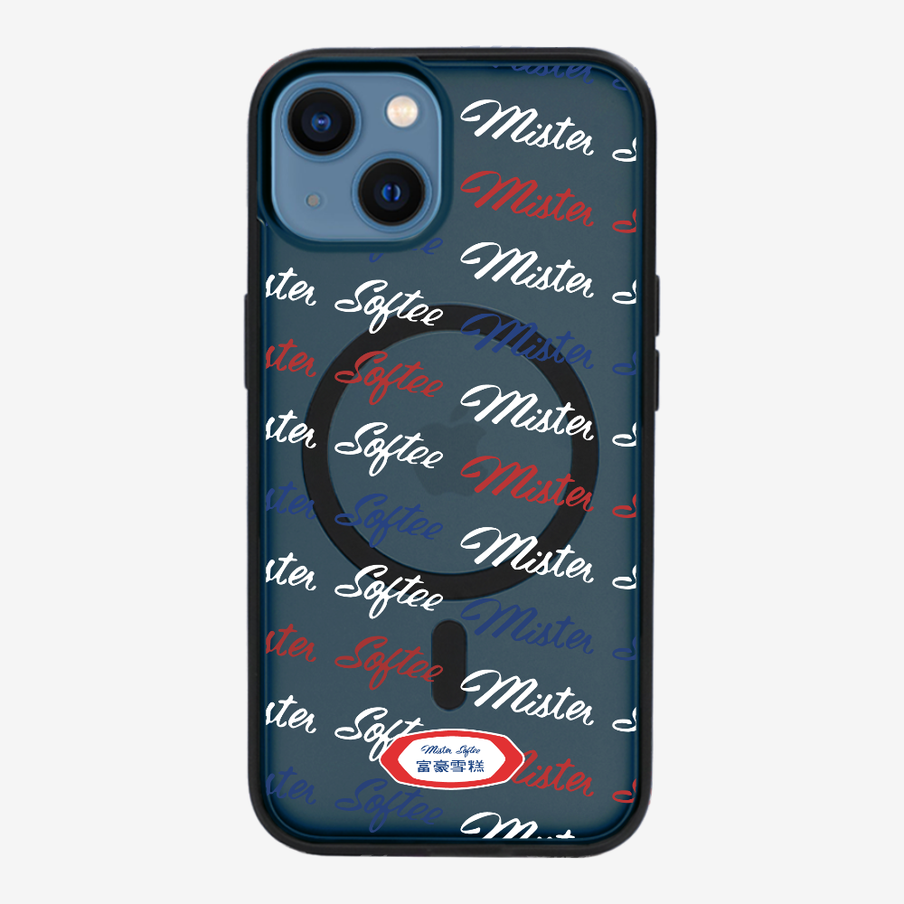 Mister Softee Word Collage Phone Case