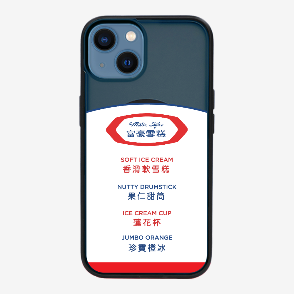 Mister Softee The Menu Phone Case