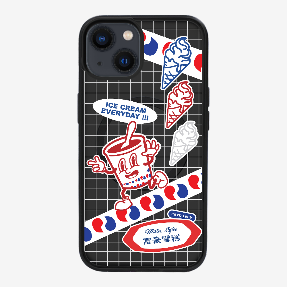 Mister Softee Sticker Pack B Phone Case