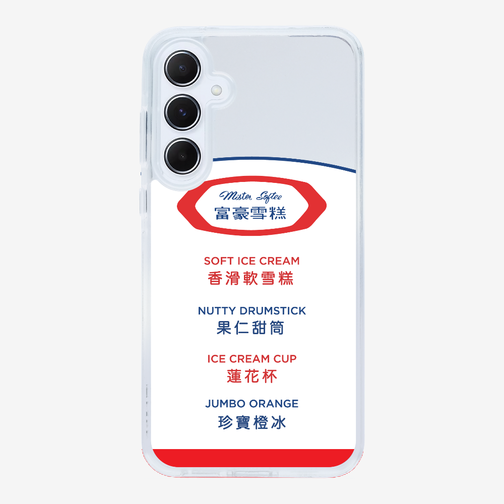 Mister Softee The Menu Phone Case