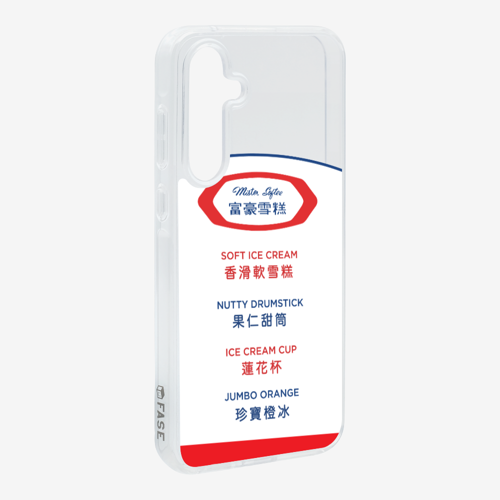 Mister Softee The Menu Phone Case