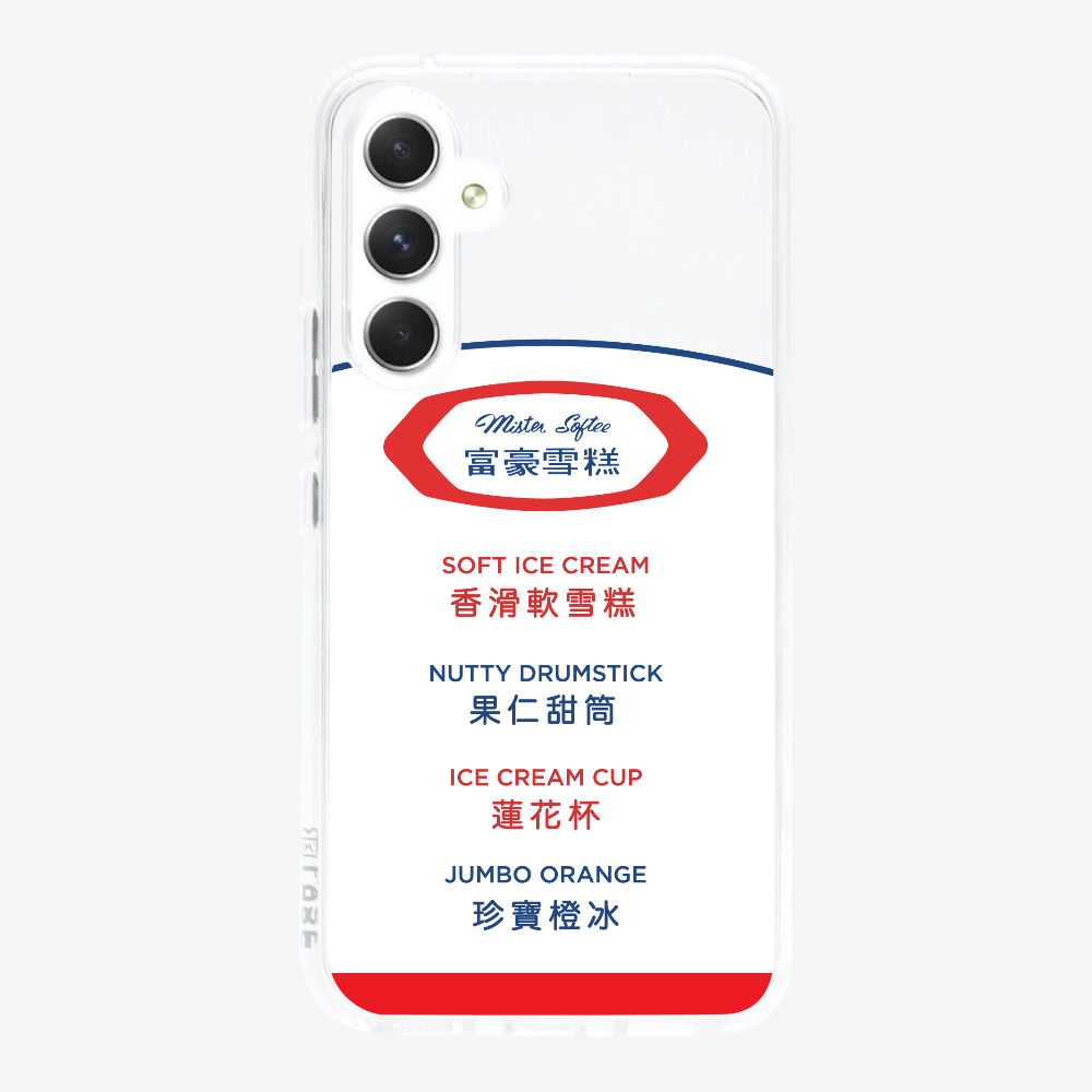 Mister Softee The Menu Phone Case