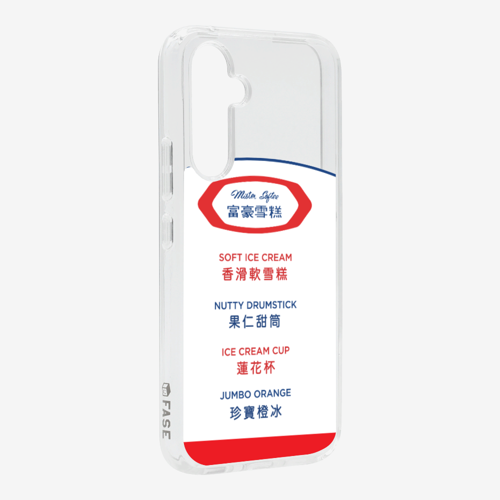 Mister Softee The Menu Phone Case