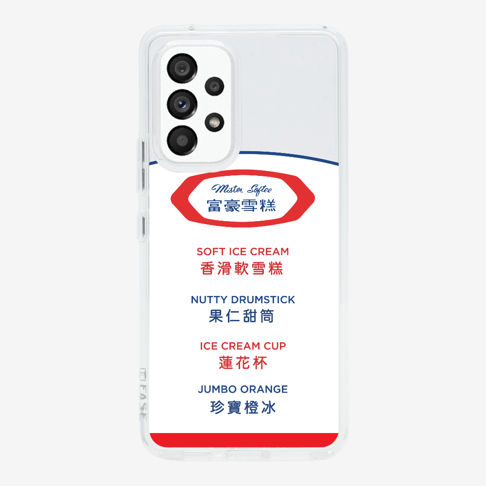 Mister Softee The Menu Phone Case