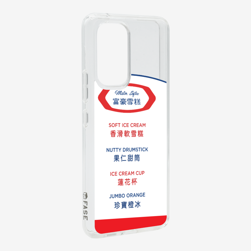 Mister Softee The Menu Phone Case