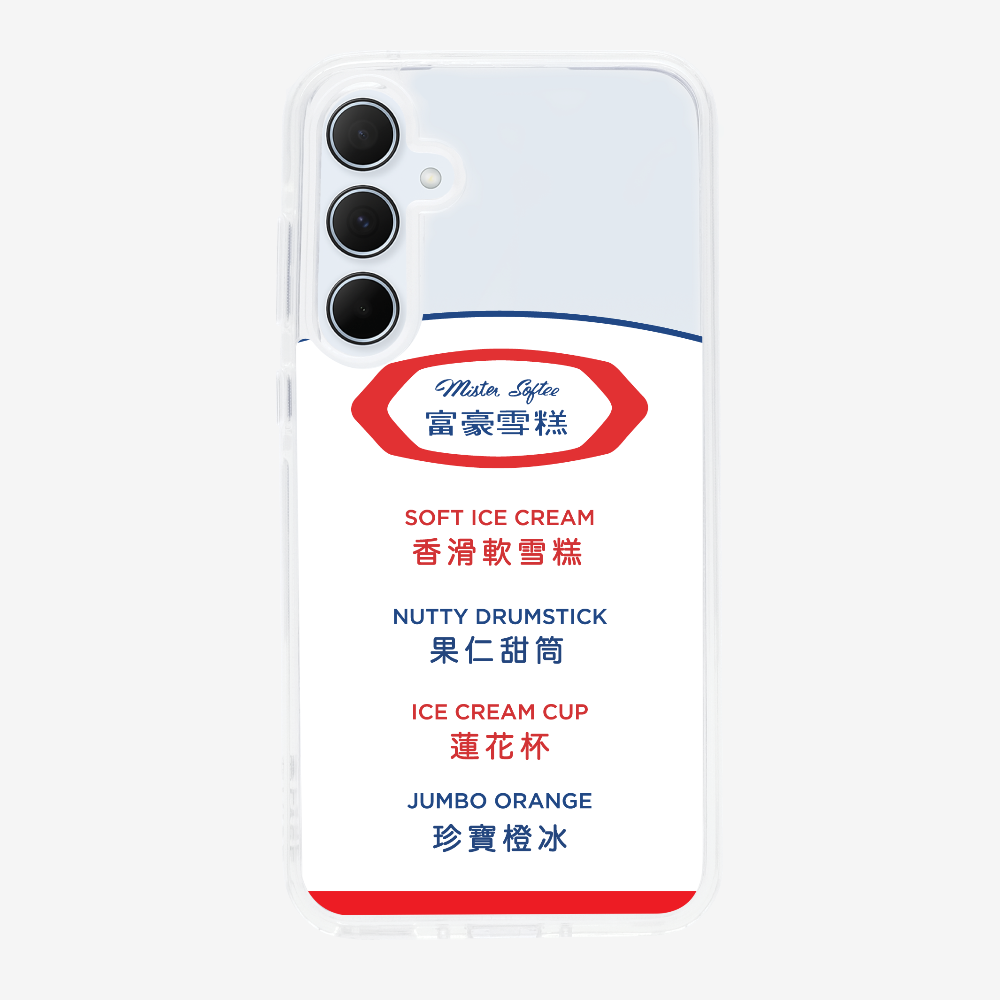 Mister Softee The Menu Phone Case