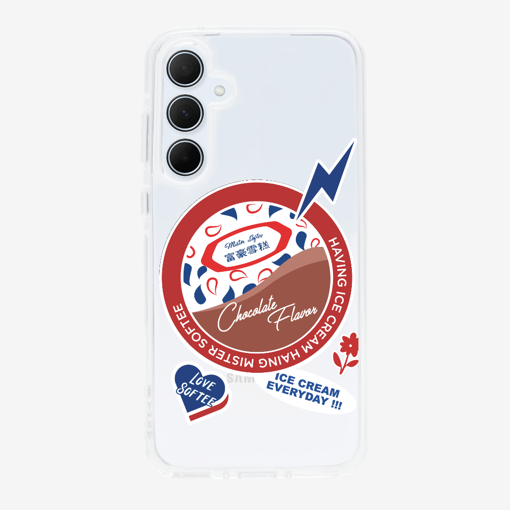 Mister Softee Chocolate Flavor Cup Phone Case