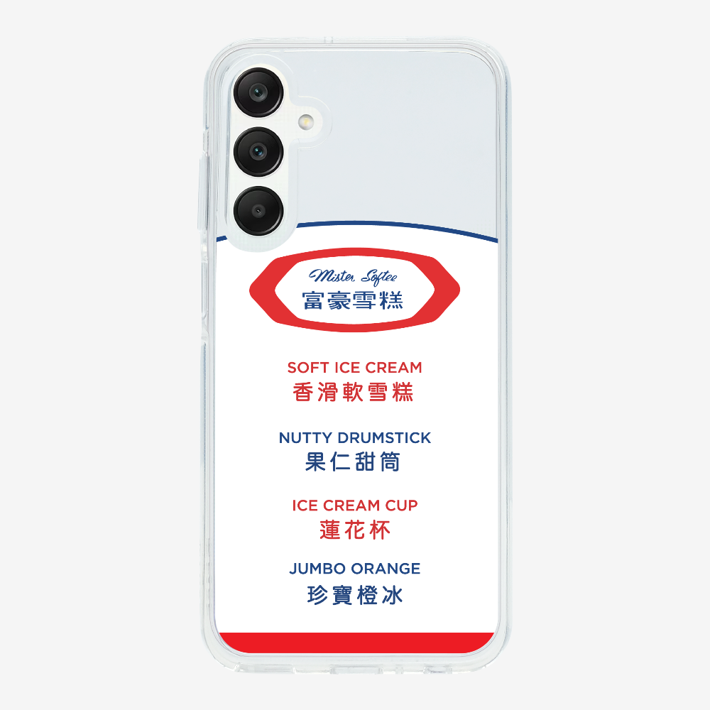 Mister Softee The Menu Phone Case