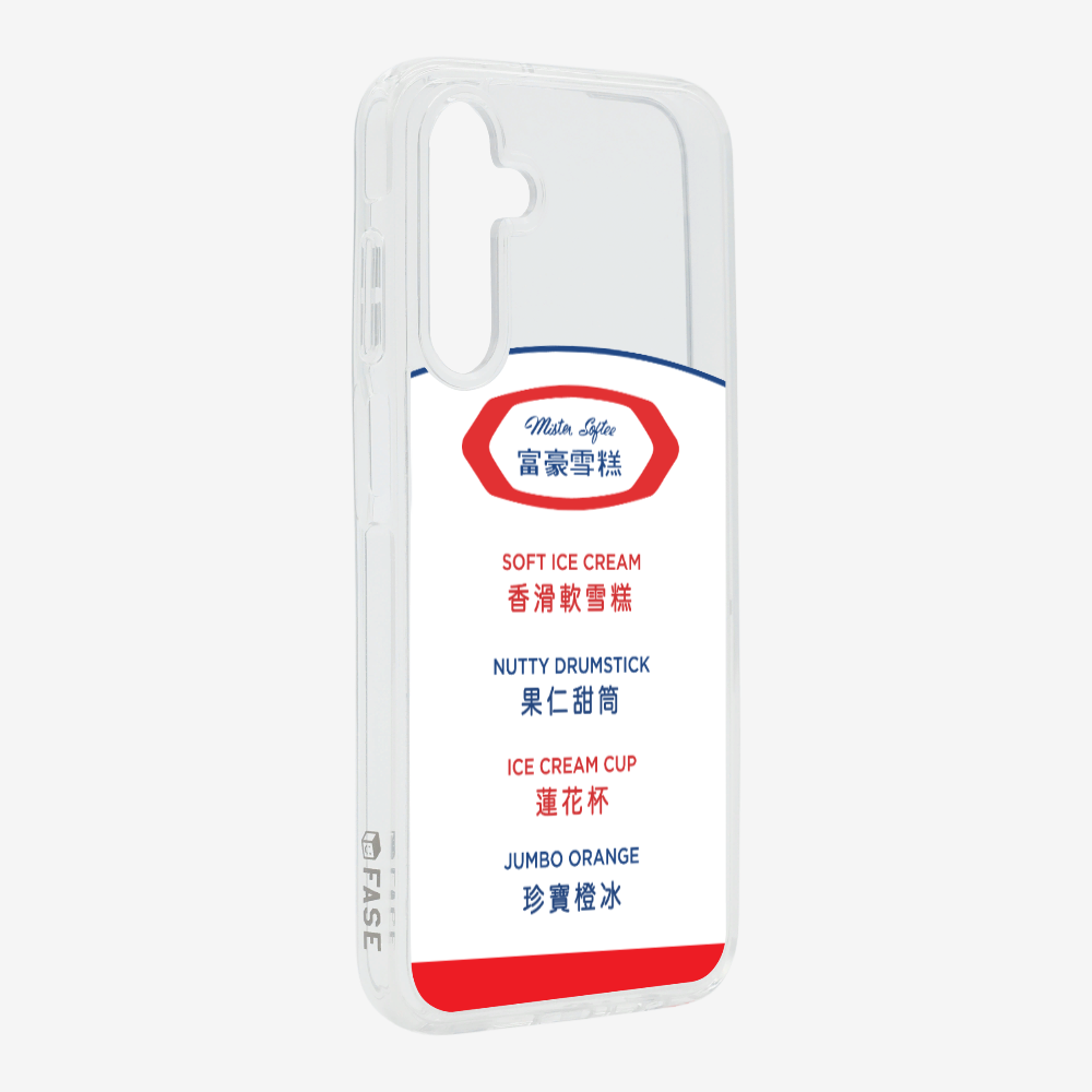 Mister Softee The Menu Phone Case