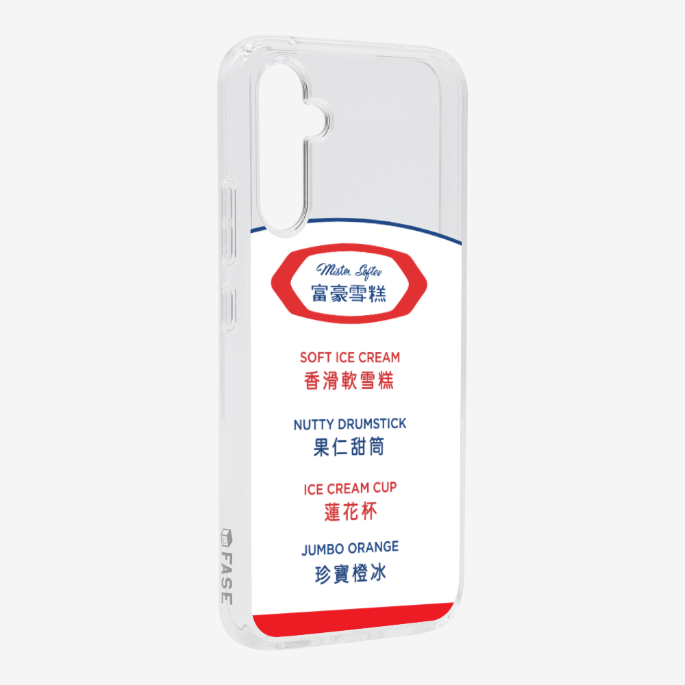 Mister Softee The Menu Phone Case