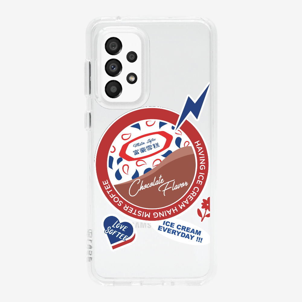 Mister Softee Chocolate Flavor Cup Phone Case