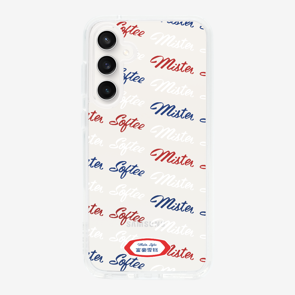 Mister Softee Word Collage Phone Case