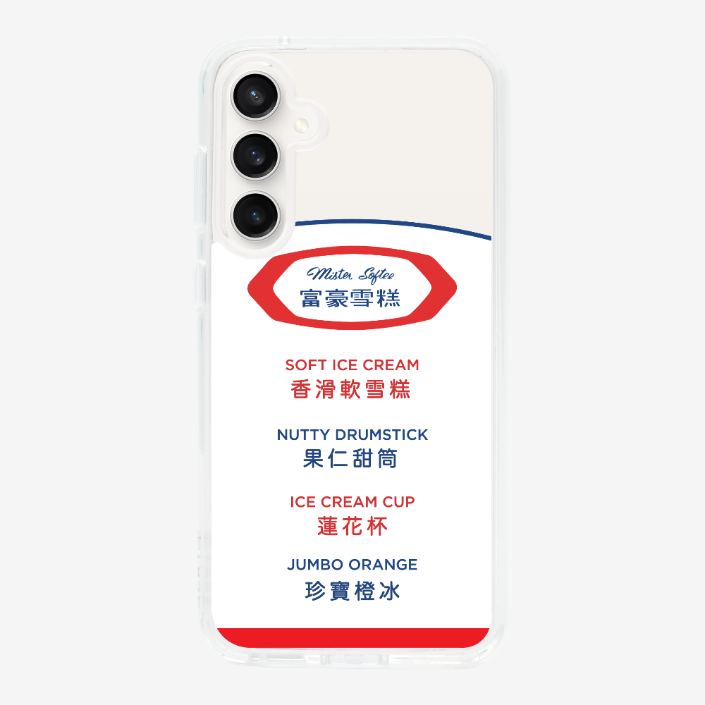 Mister Softee The Menu Phone Case