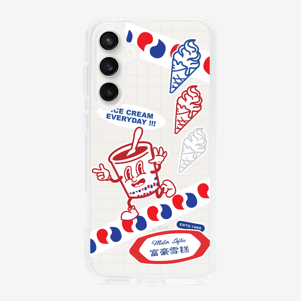 Mister Softee Sticker Pack B Phone Case