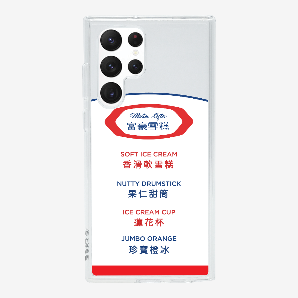 Mister Softee The Menu Phone Case