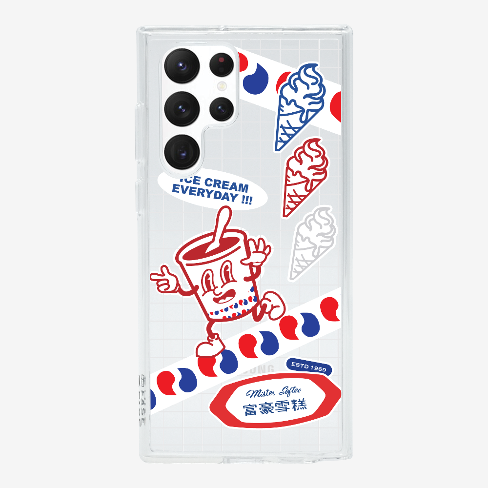 Mister Softee Sticker Pack B Phone Case