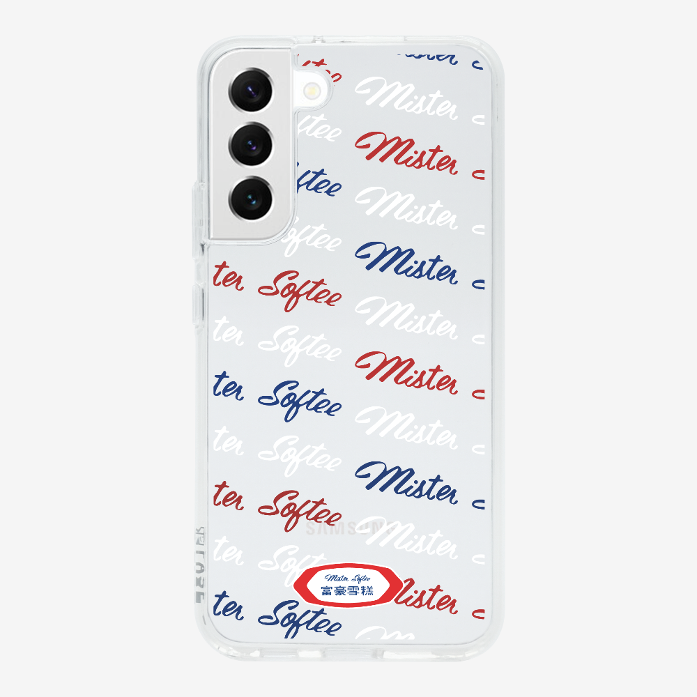 Mister Softee Word Collage Phone Case