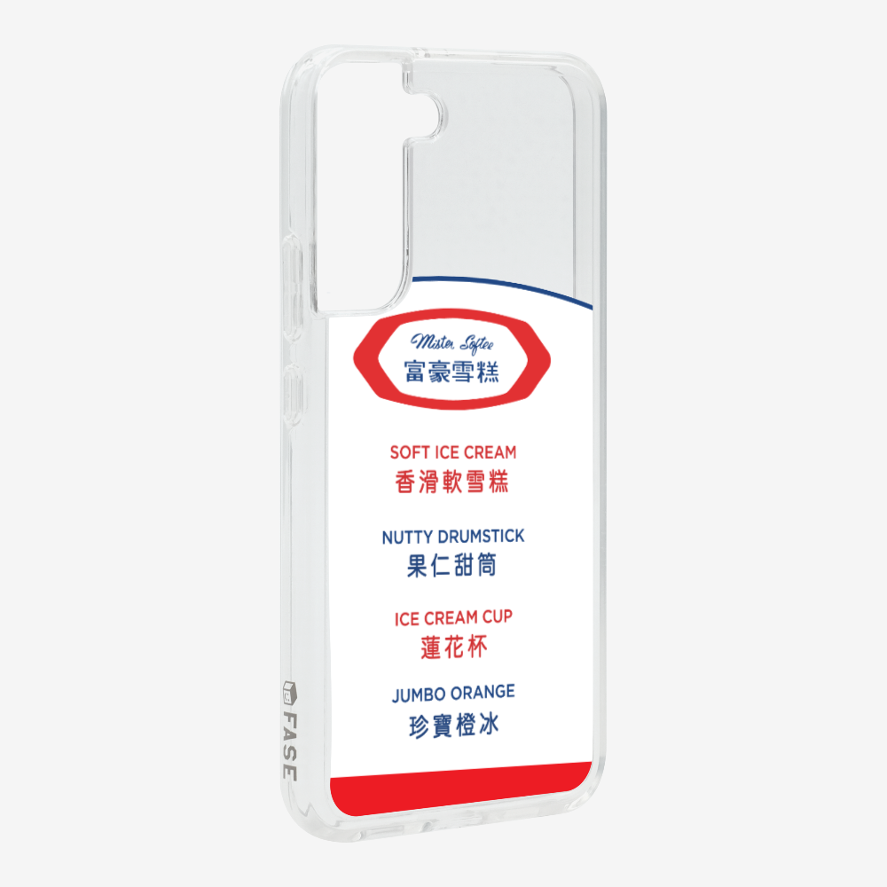 Mister Softee The Menu Phone Case