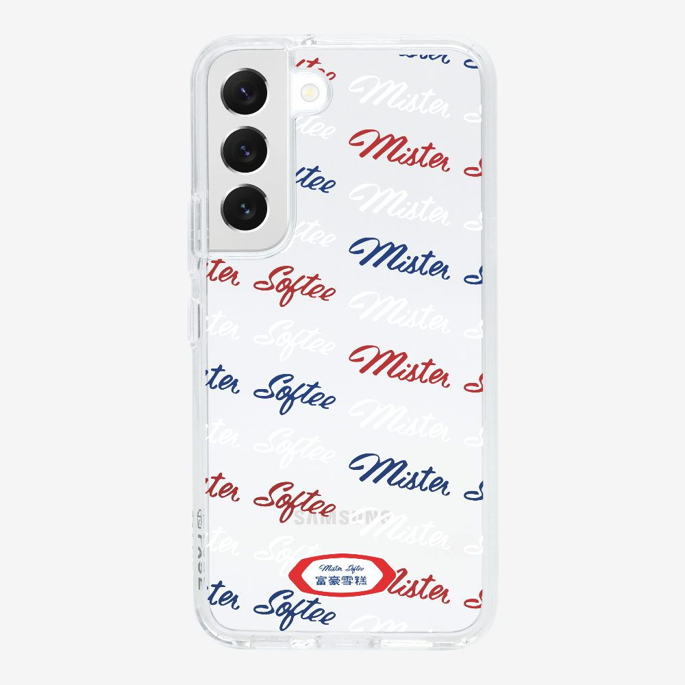 Mister Softee Word Collage Phone Case