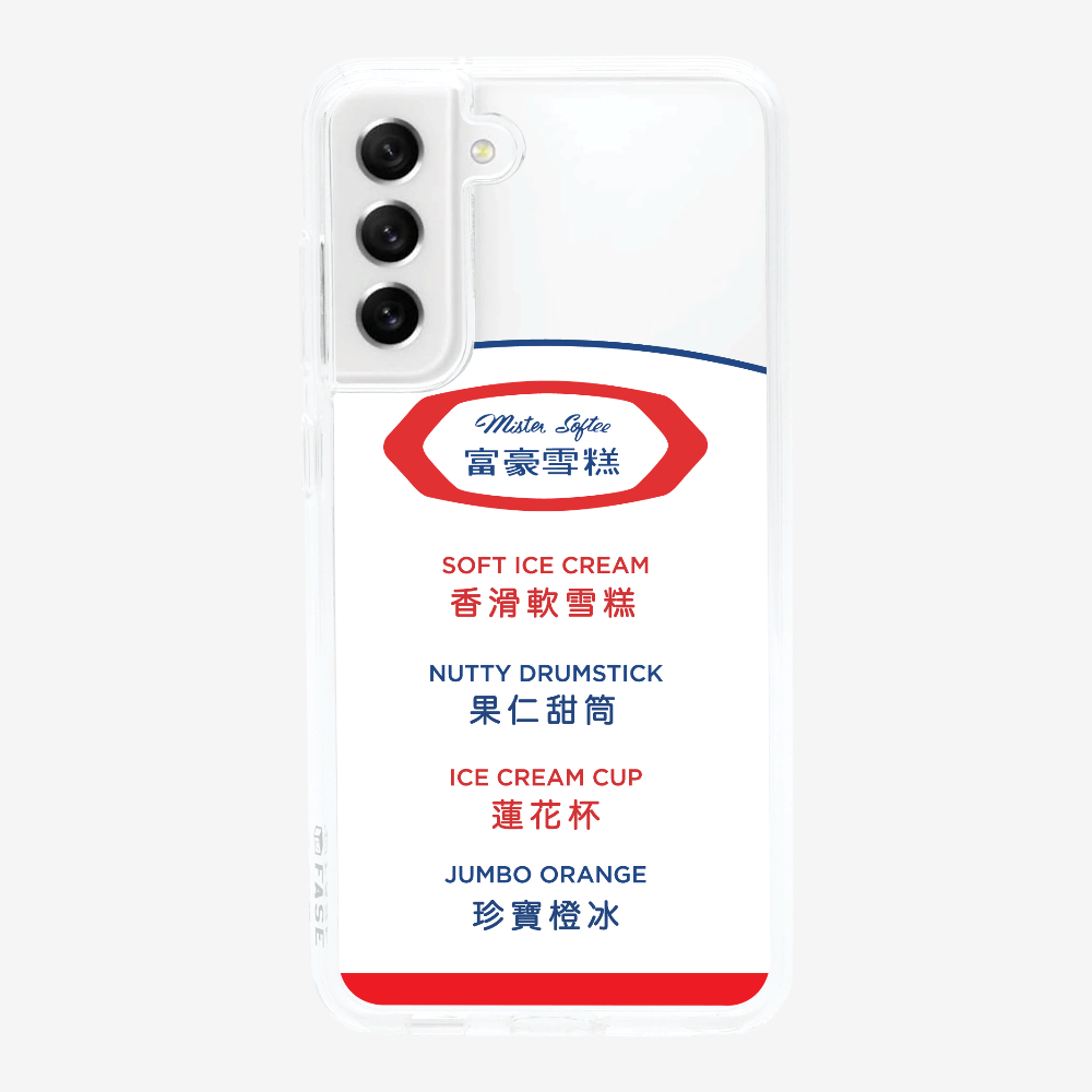 Mister Softee The Menu Phone Case