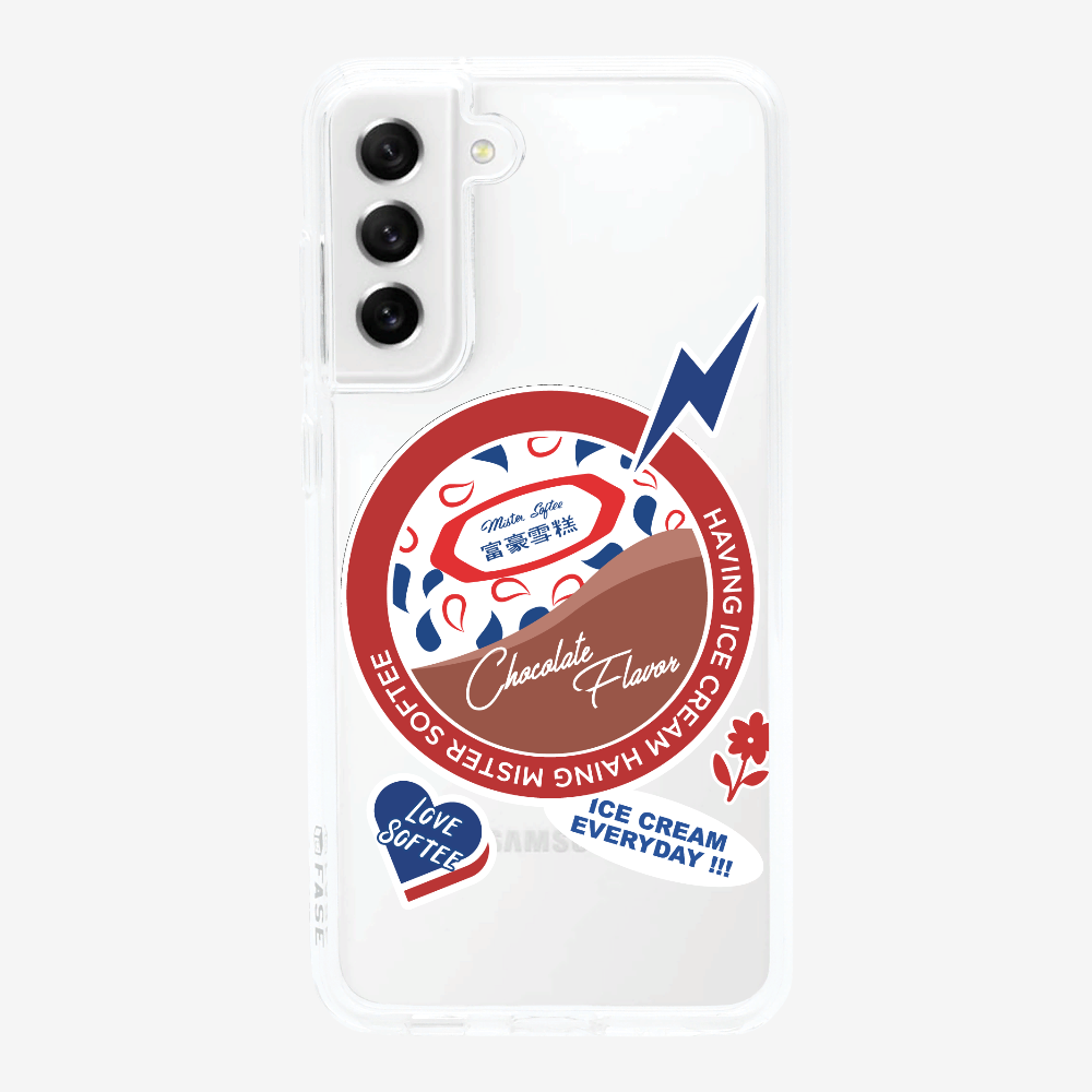 Mister Softee Chocolate Flavor Cup Phone Case