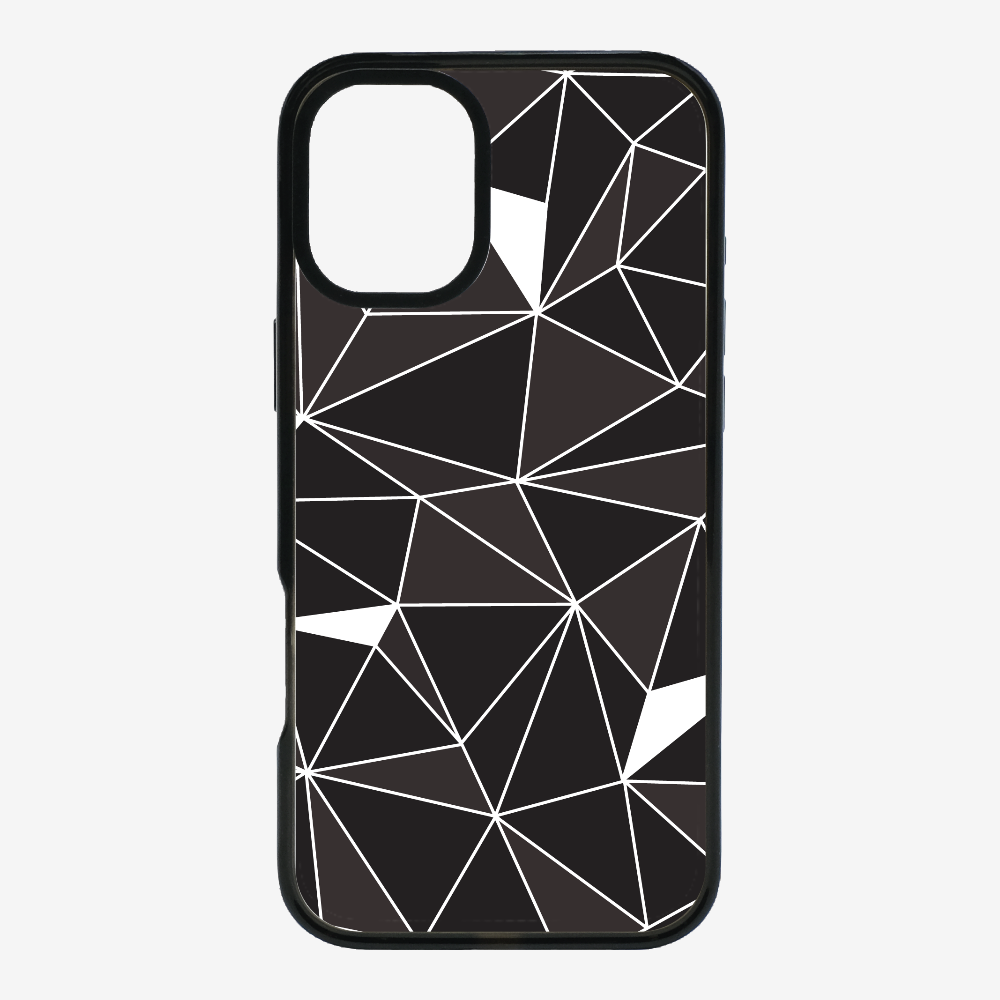 Black & White Polygon Phone Case