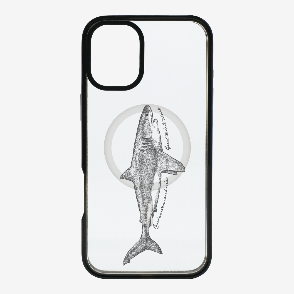 Great White Shark (Carcharodon carcharias) Phone Case