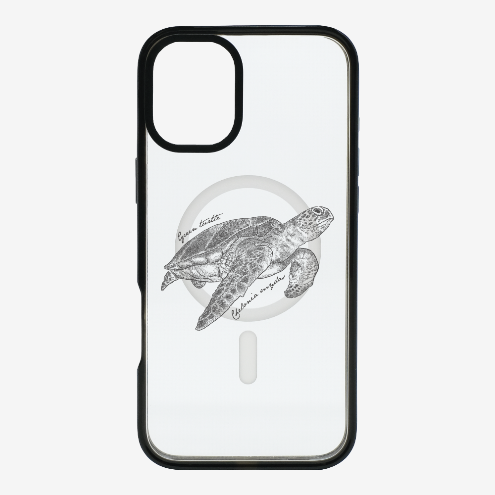 Green Turtle (Chelonia mydas) Phone Case