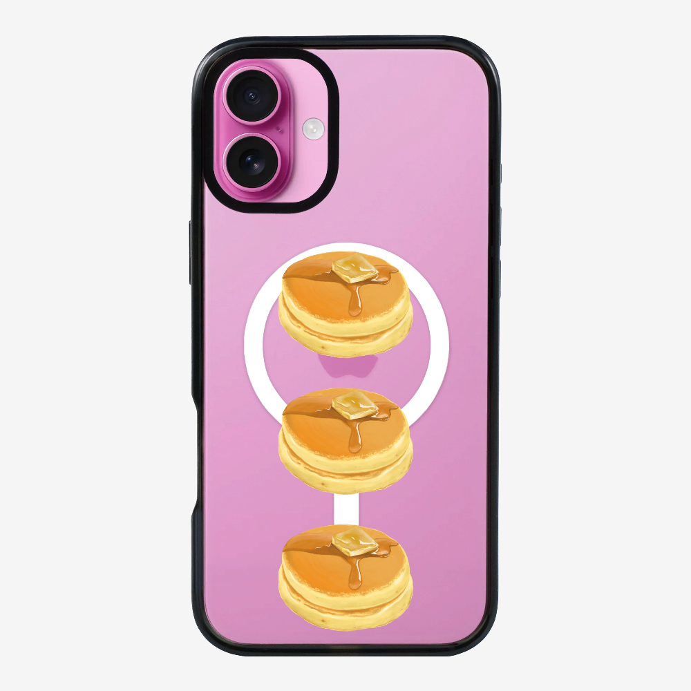 Mini Souffle Thick Pancake 3 pcs Phone Case