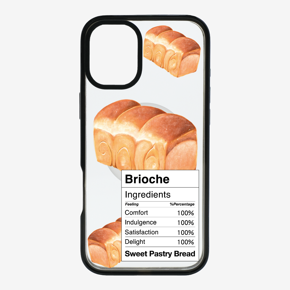 Brioche Bread Recipe Ingredients Phone Case