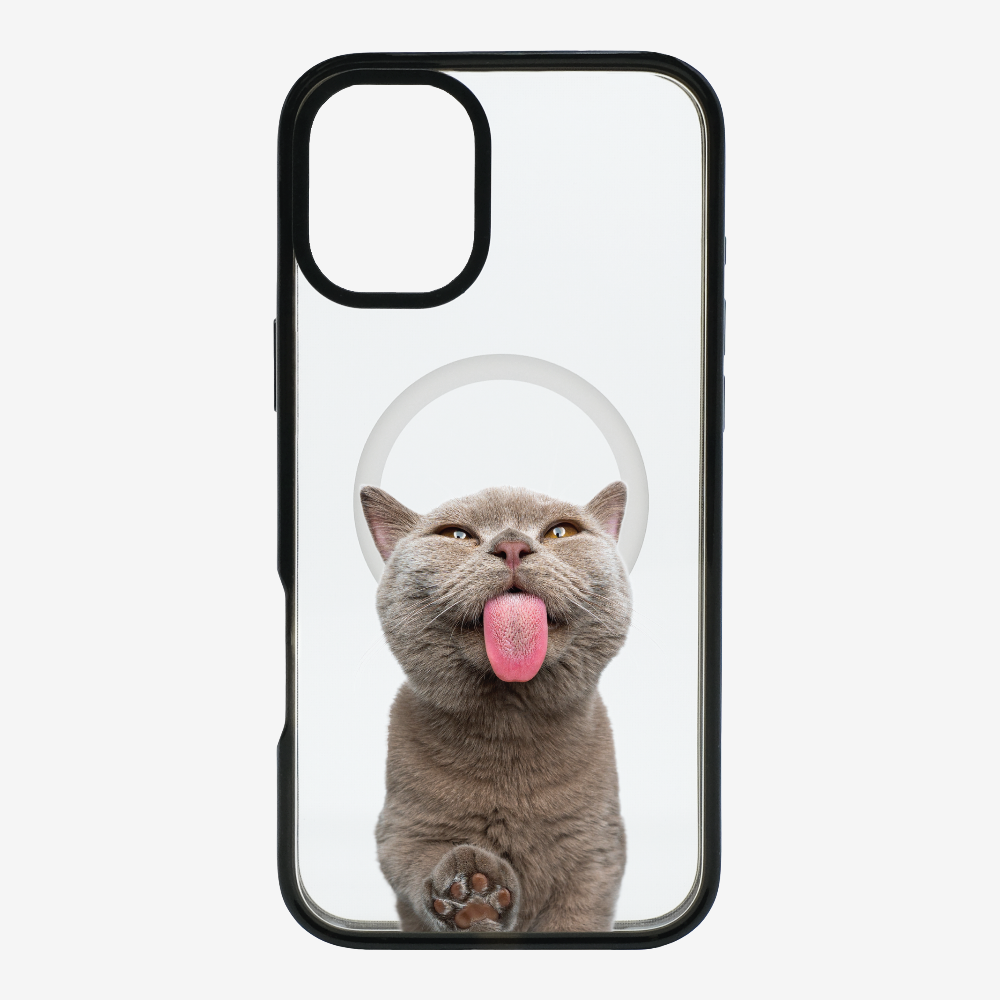 British Shorthair Kitten (Transparent) Phone Case