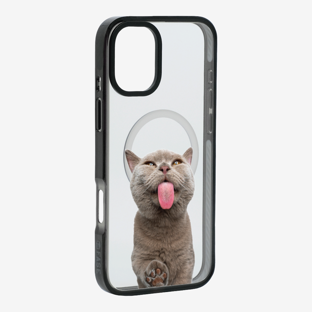 British Shorthair Kitten (Transparent) Phone Case