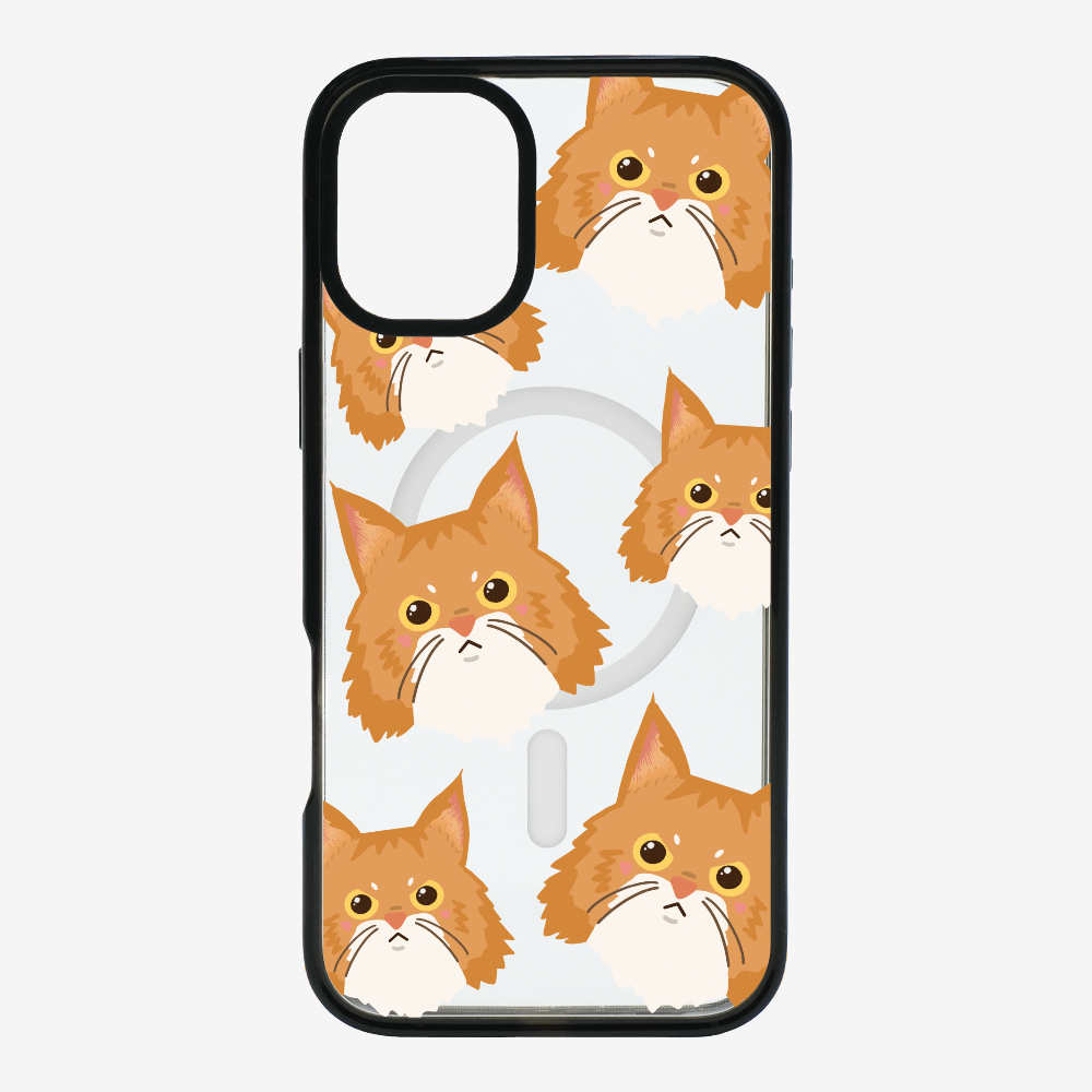 Maine Coon Cat Selfie Phone Case