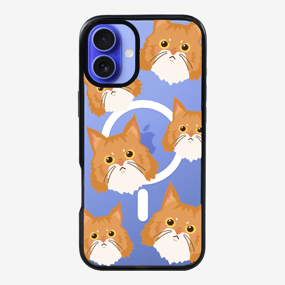 Maine Coon Cat Selfie Phone Case