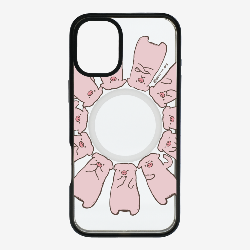 Rotate Daitun Pig Phone Case