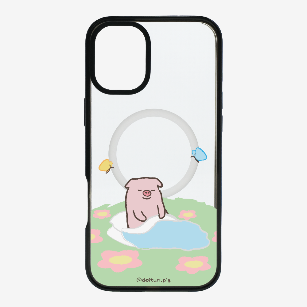 Daitun Pig by the Green Pastures Phone Case