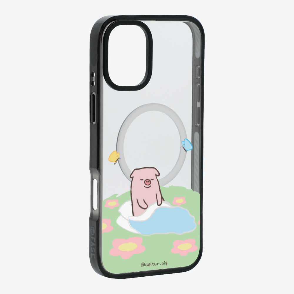 Daitun Pig by the Green Pastures Phone Case