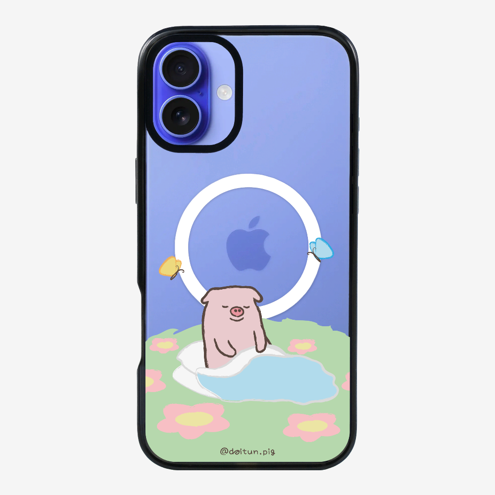 Daitun Pig by the Green Pastures Phone Case