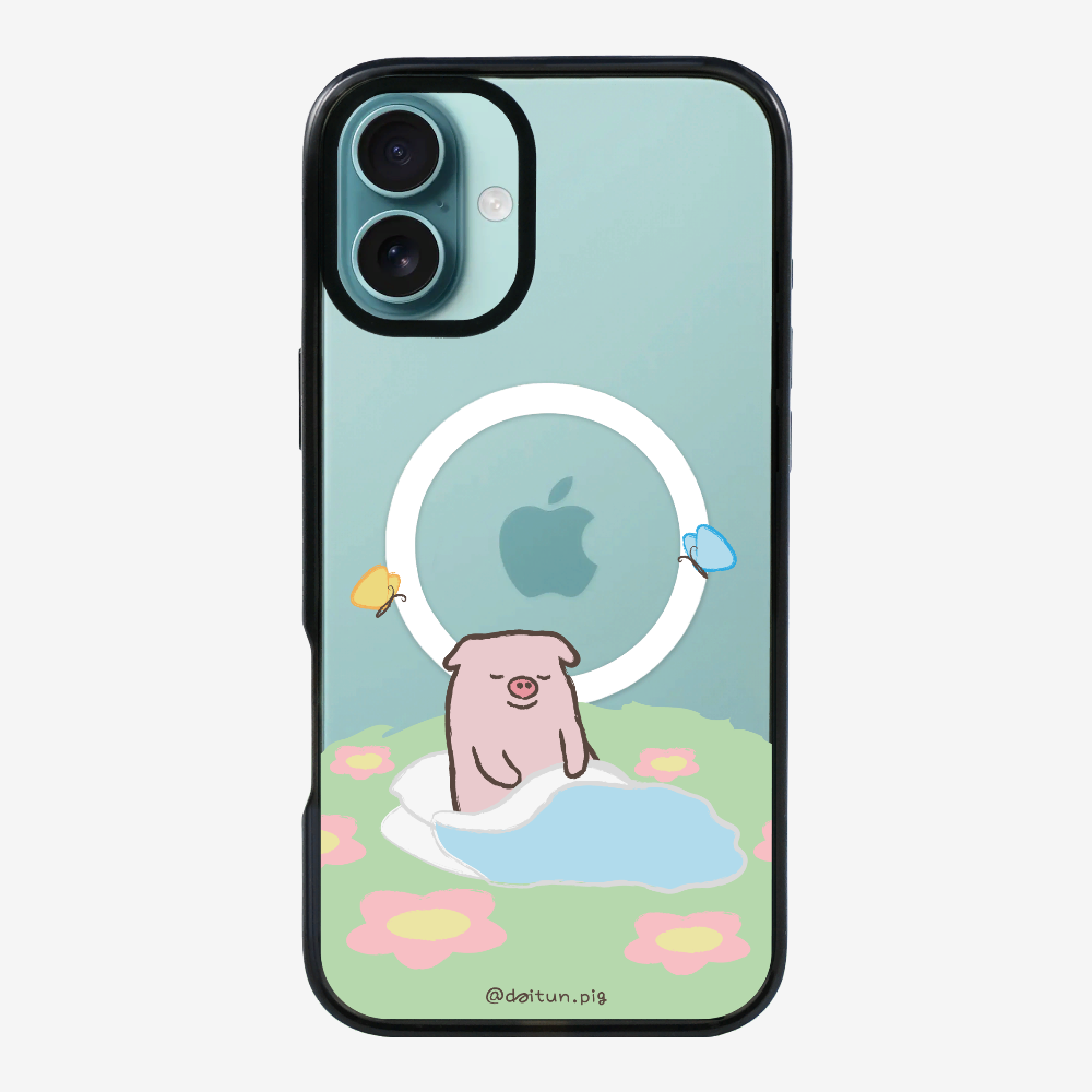 Daitun Pig by the Green Pastures Phone Case