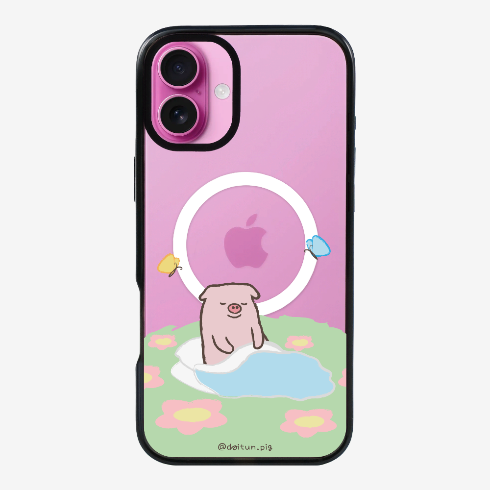 Daitun Pig by the Green Pastures Phone Case