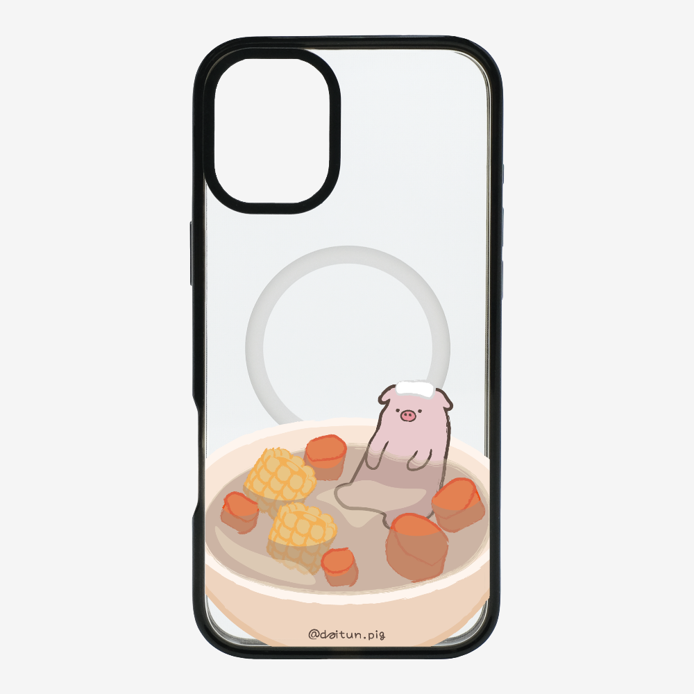 Corn and Carrot Daitun Pig Soup Phone Case