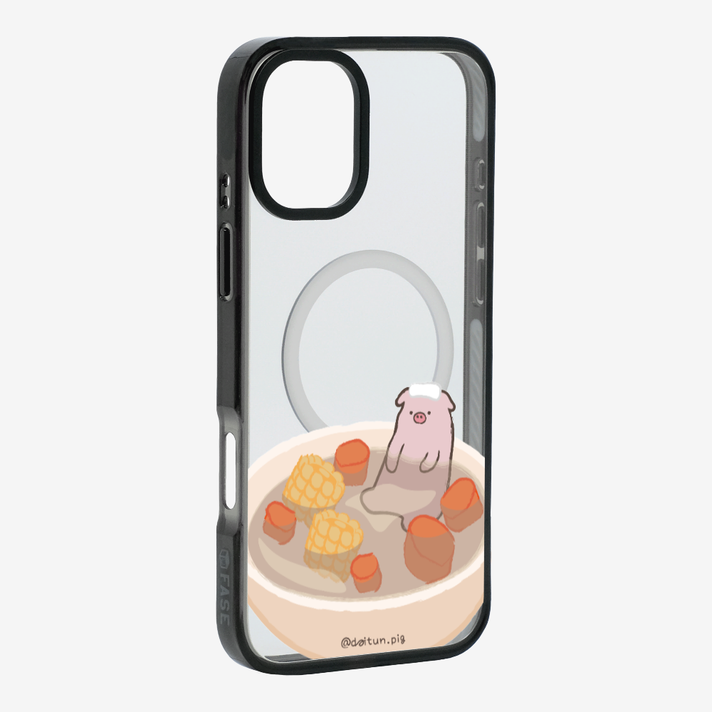 Corn and Carrot Daitun Pig Soup Phone Case