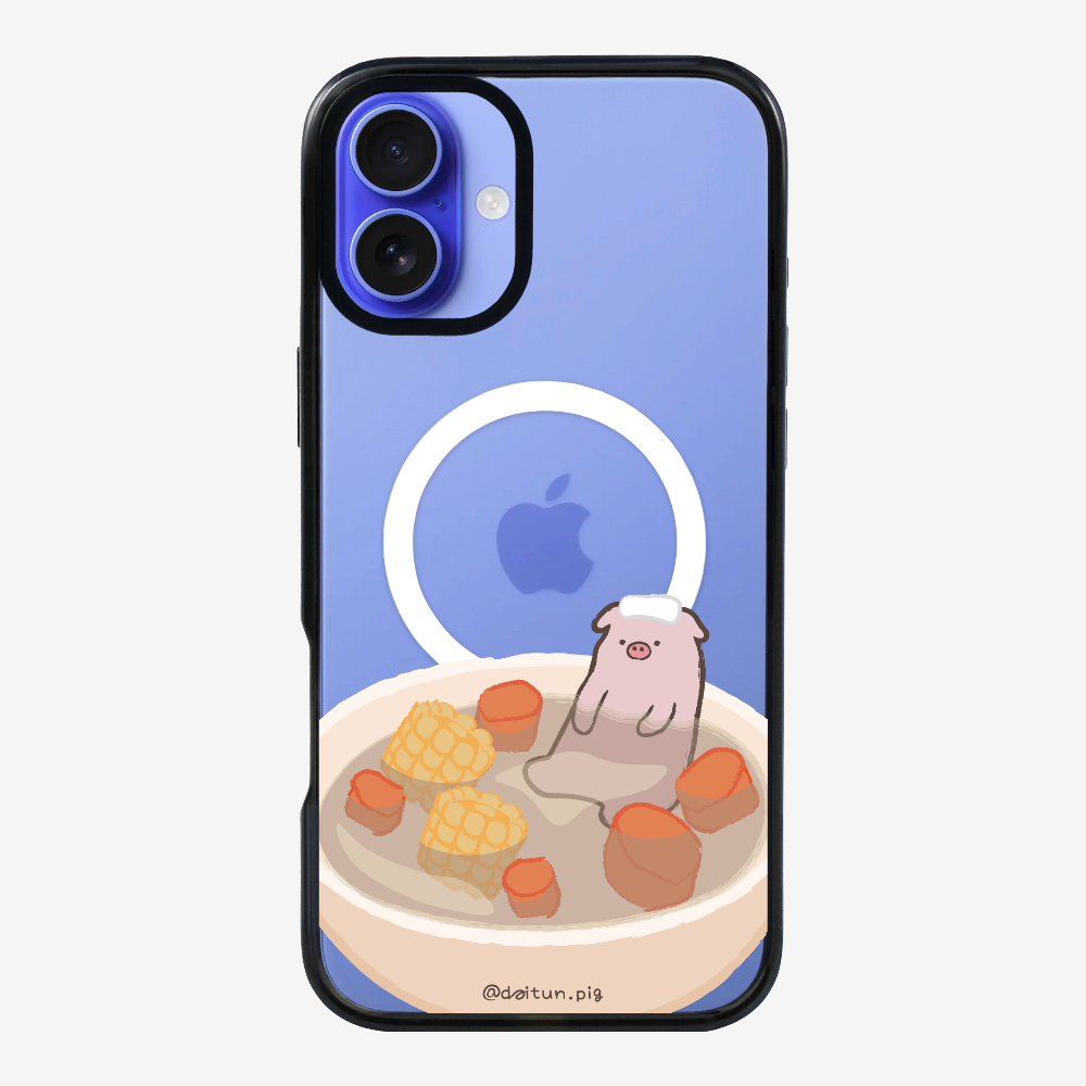 Corn and Carrot Daitun Pig Soup Phone Case