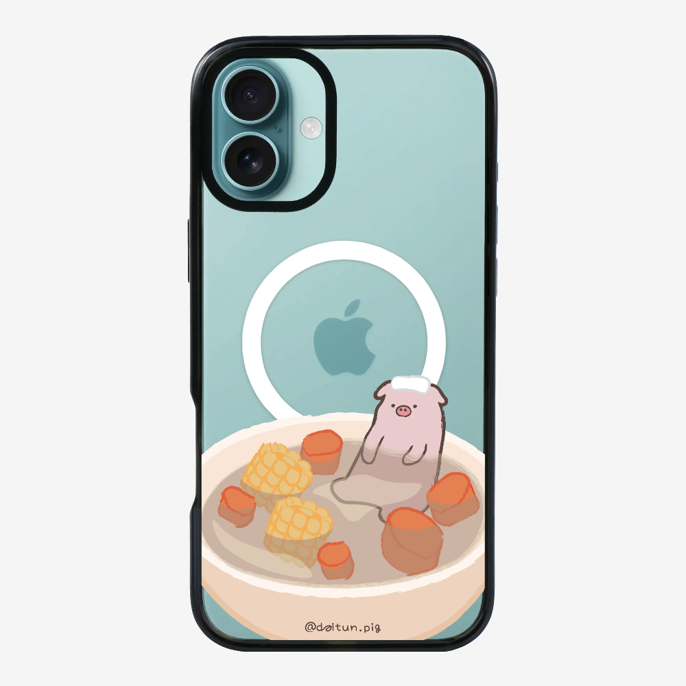 Corn and Carrot Daitun Pig Soup Phone Case