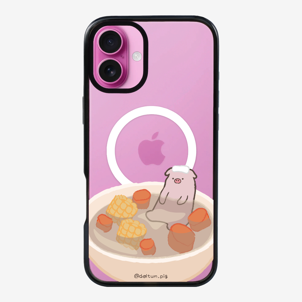 Corn and Carrot Daitun Pig Soup Phone Case