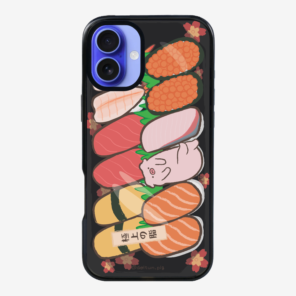 Daitun Pig Sushi Bento Phone Case