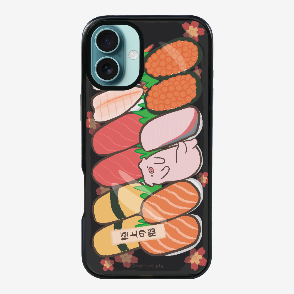 Daitun Pig Sushi Bento Phone Case