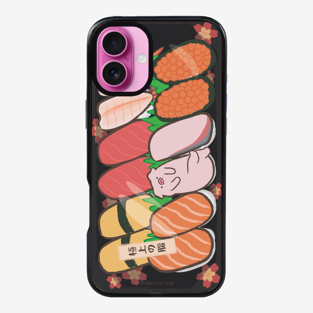 Daitun Pig Sushi Bento Phone Case