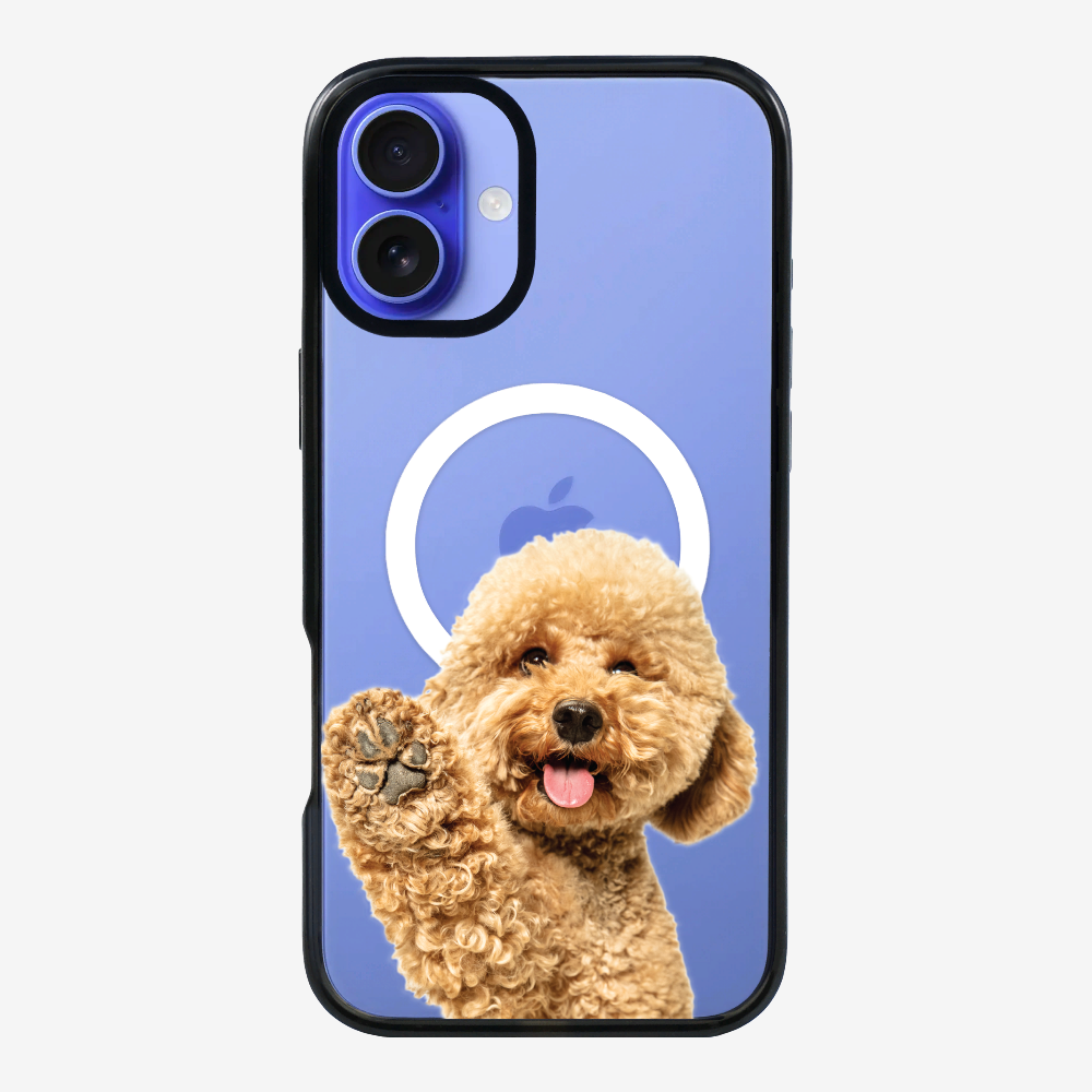 Poodle (Transparent) Phone Case