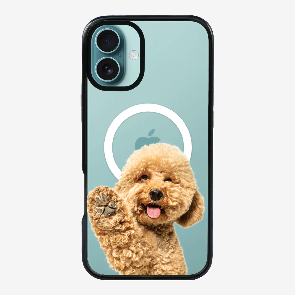 Poodle (Transparent) Phone Case